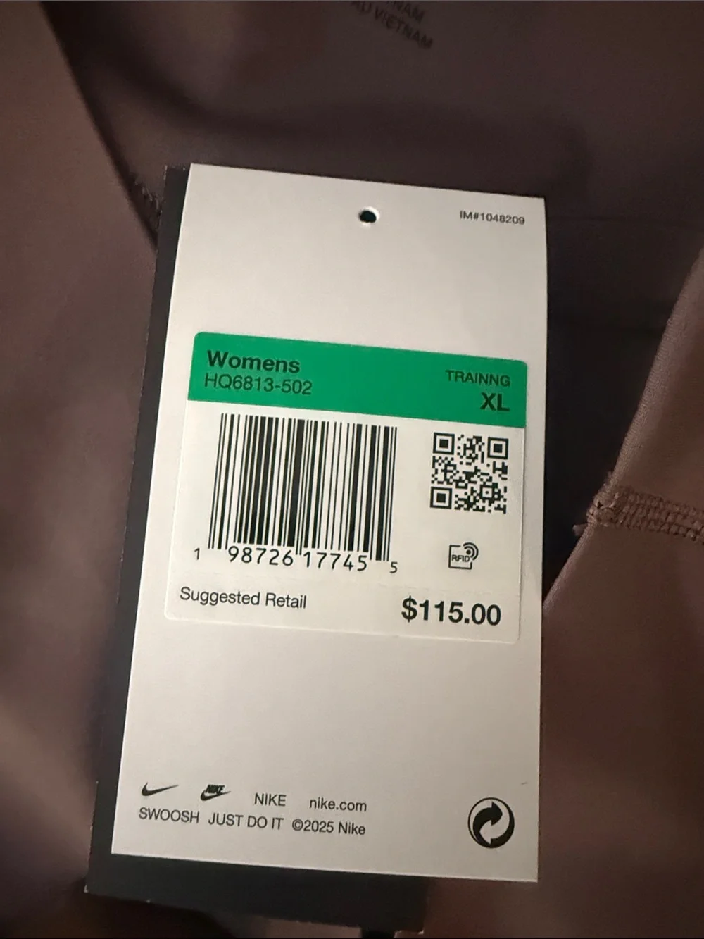NWT! Nike Universa Women's High-Waisted Full-Length Leggings